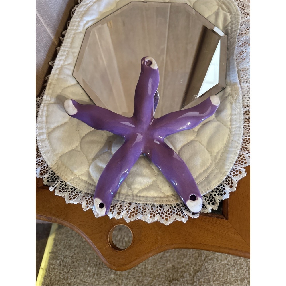 Purple Ceramic‎ Starfish - Picture 3 of 3